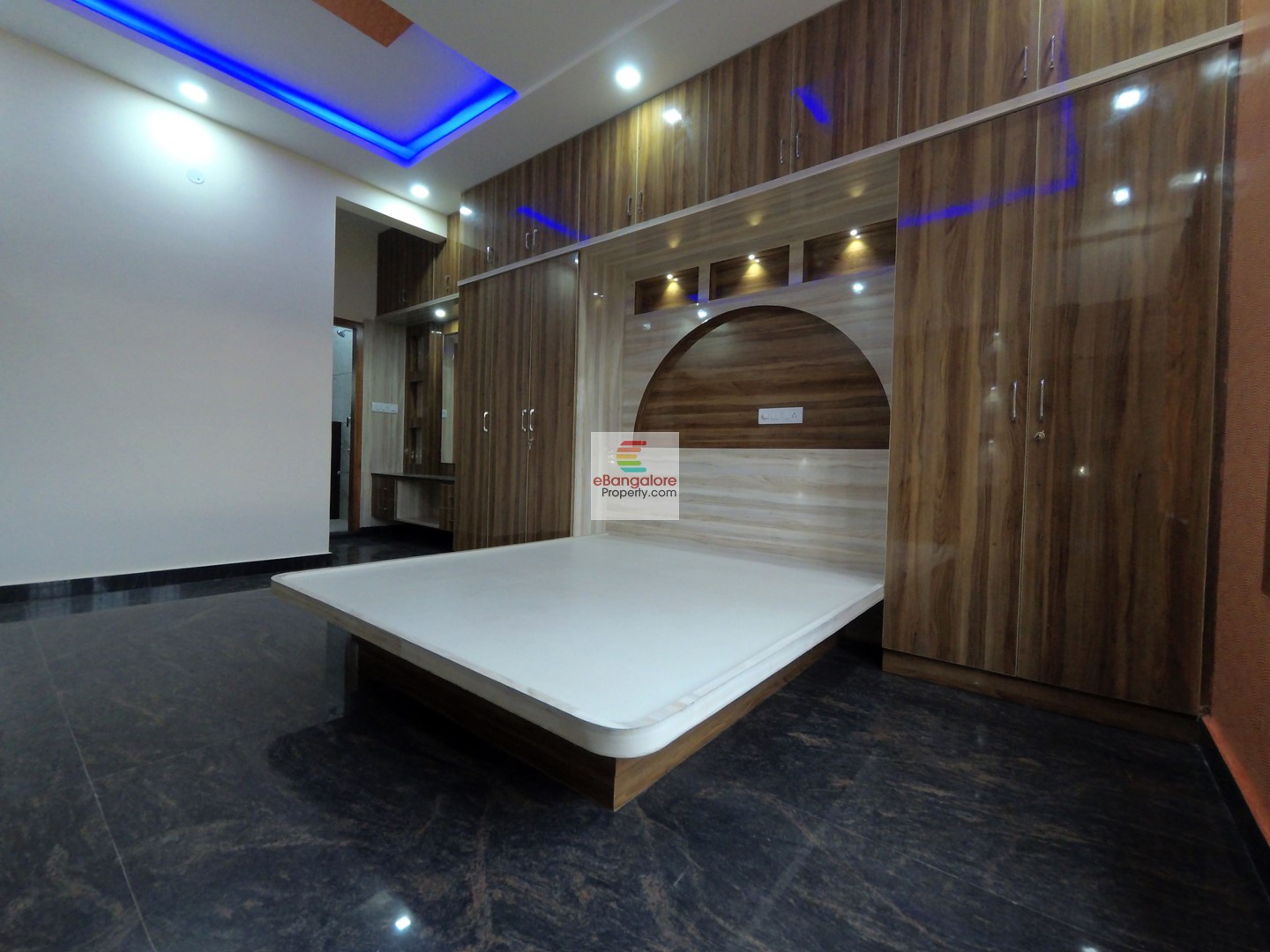 Master Bedroom with cot eBangaloreProperty