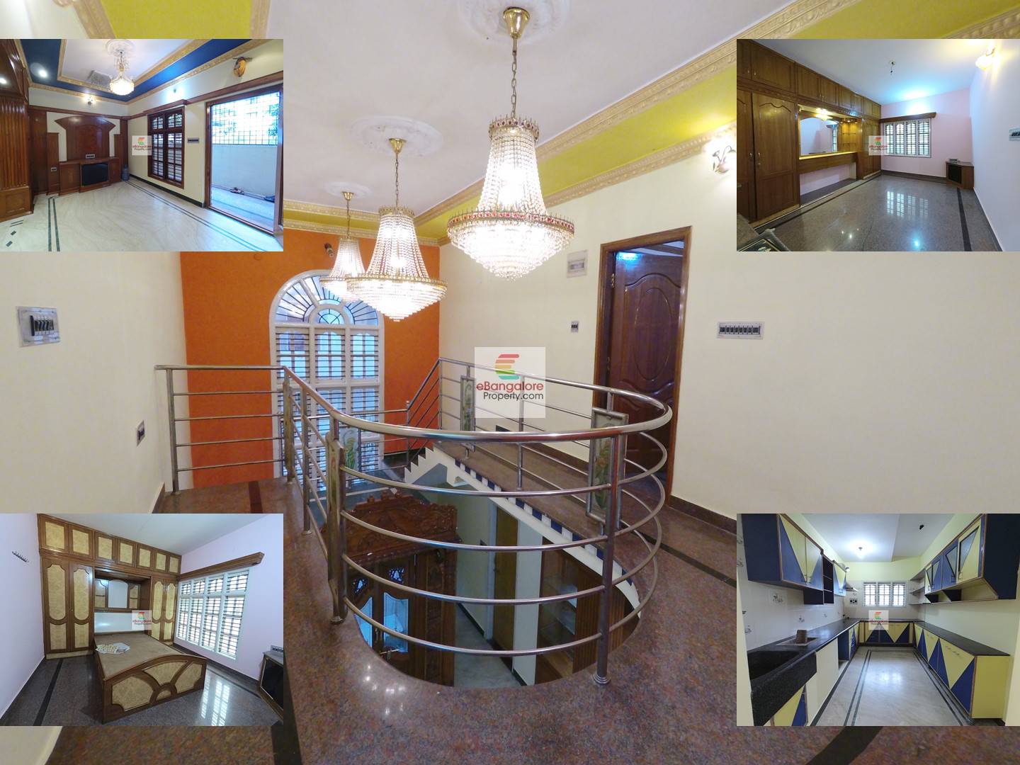 Rajarajeshwari Nagar – Grand 3BHK Duplex House for Sale on 40×40 – Plus 5 Rental Units