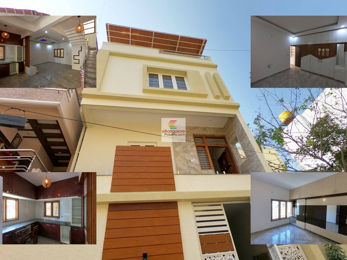 Nagarabhavi SMV Layout BDA – 3BHK Independent House For Sale – With Modern Interiors