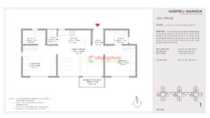 Godrej Ananda - Floor Plans 2BHK 4