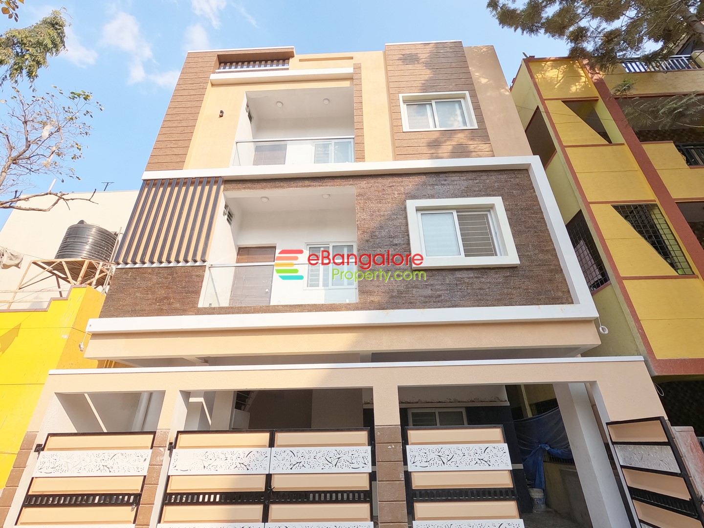 Thanisandra Road – 3BHK+3BHK+2BHK 3 Unit Building For Sale on 30×45 – Semifurnished
