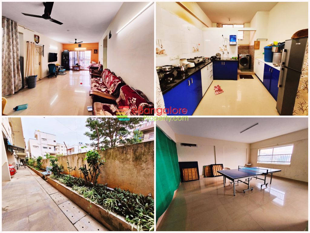 Banashankari Ext Gubbalala- 3BHK Spacious Apartment With Amenities For Sale- Near to Metro