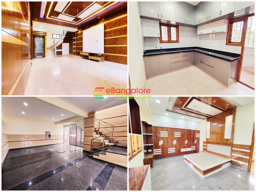 Banashankari BDA- 4BHK Duplex Plus Home Theater Corner Bungalow For Sale on 30×28- Uber Villa