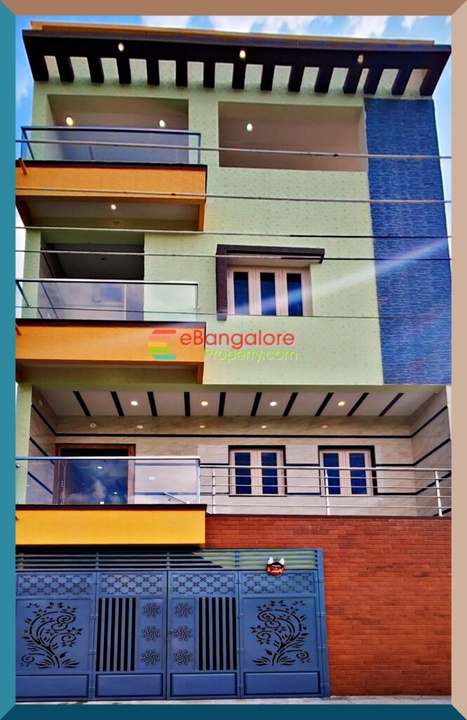Banashankari 6 BDA- 3BHK Triplex House For Sale on 20×30- North Facing Site