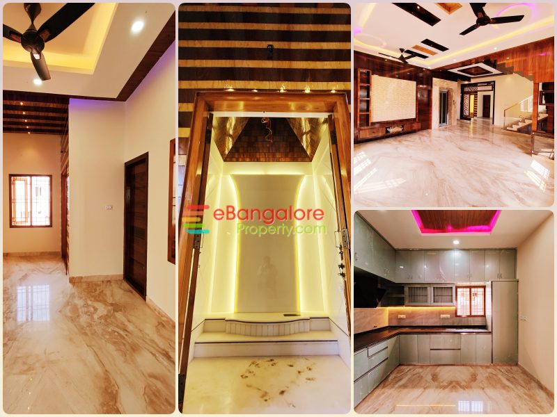Banashankari Ext A Khata- 3BHK Lavish House For Sale on 30×40- With Home Theater & Lift