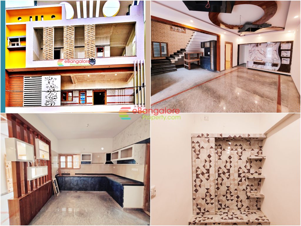 Vidyaranyapura Ext- 4BHK Triplex House For Sale on 30×40- Shine Villa 66